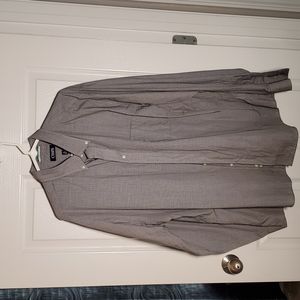 Long-sleeved button down dress shirt, 18.5 neck